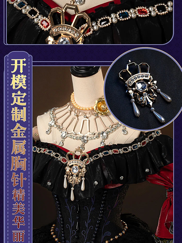Mary‌ Cosplay Costume for Halloween Christmas Comic Exhibition Game Identity V Bloody Cute Woman S-XXL New Red Dress IN STOCK - Big Tim's Magic Emporium