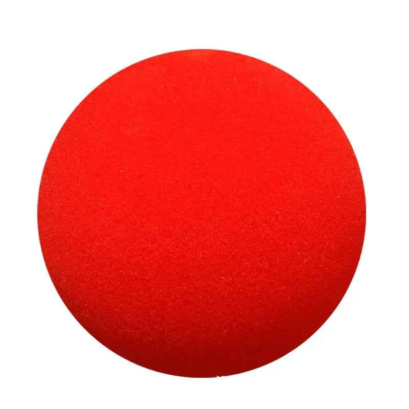 Jumbo Super Soft Sponge Ball – 10cm Magic Prop (Yellow, Red, or Blue) - Big Tim's Magic Emporium