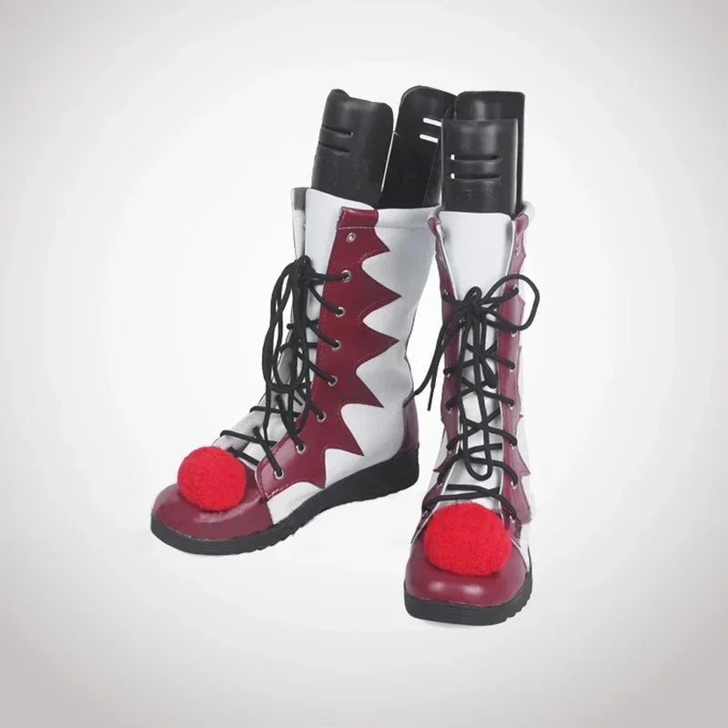 Stephen King's It Pennywise Shoes Mask Cosplay Scary Clown Boots Men Custom Halloween Christmas Costumes Accessories Party - Big Tim's Magic Emporium
