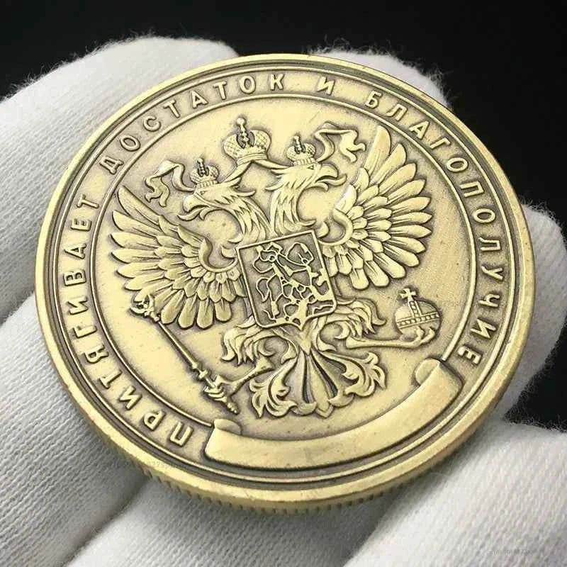 Commemorative Coin Million Ruble Home Coin collection medallions coins Russian 1 PCS European style Decor Commemorative Coin