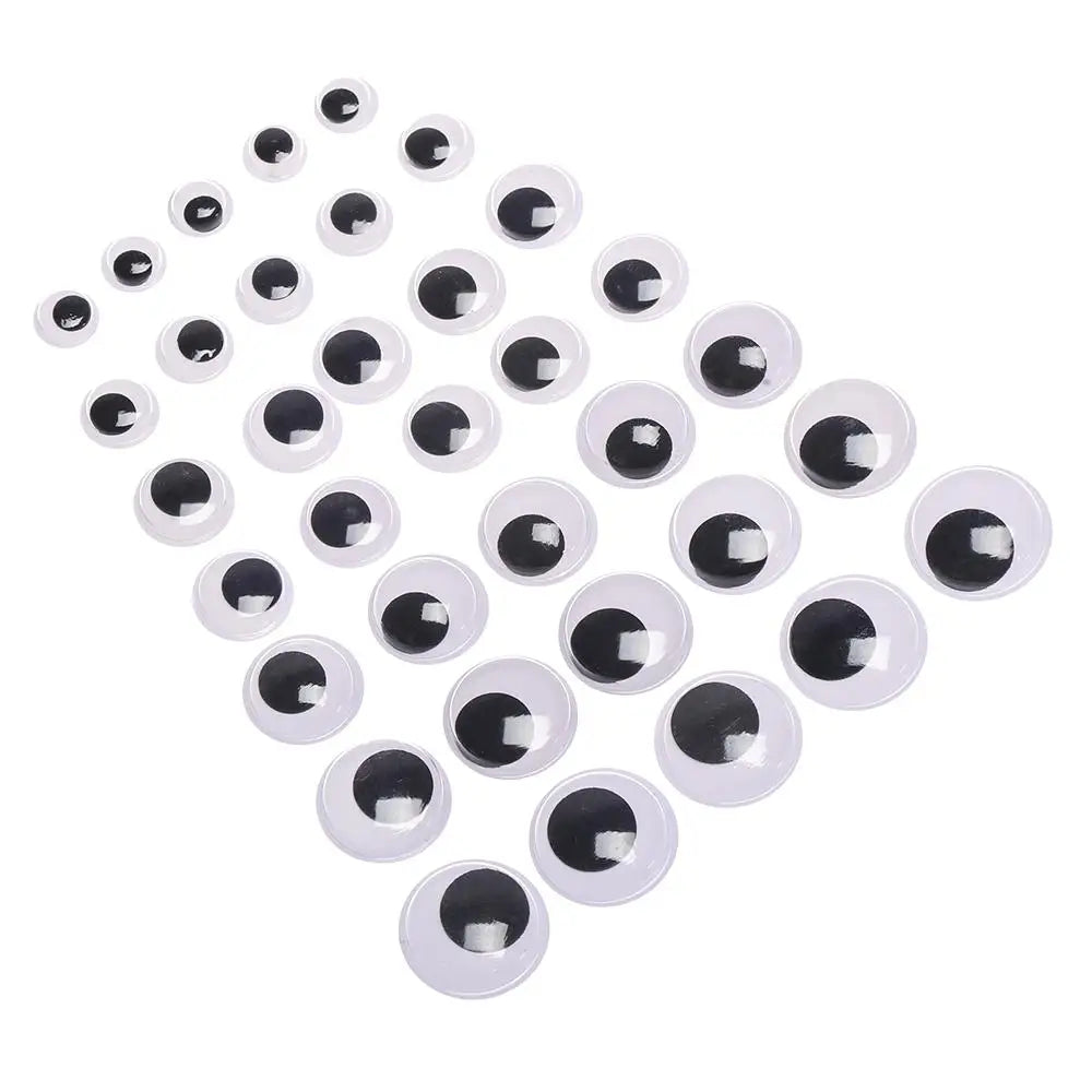 100 PCS Puppet Making DIY Craft  Parts 's Eyes Dinosaur Eye Creative gift  Accessories - Big Tim's Magic Emporium