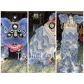 Southern Lion Dance Props for Adults, Double Performance Use, Wool Dragon Lantern, Authentic Lion Awakening Props.