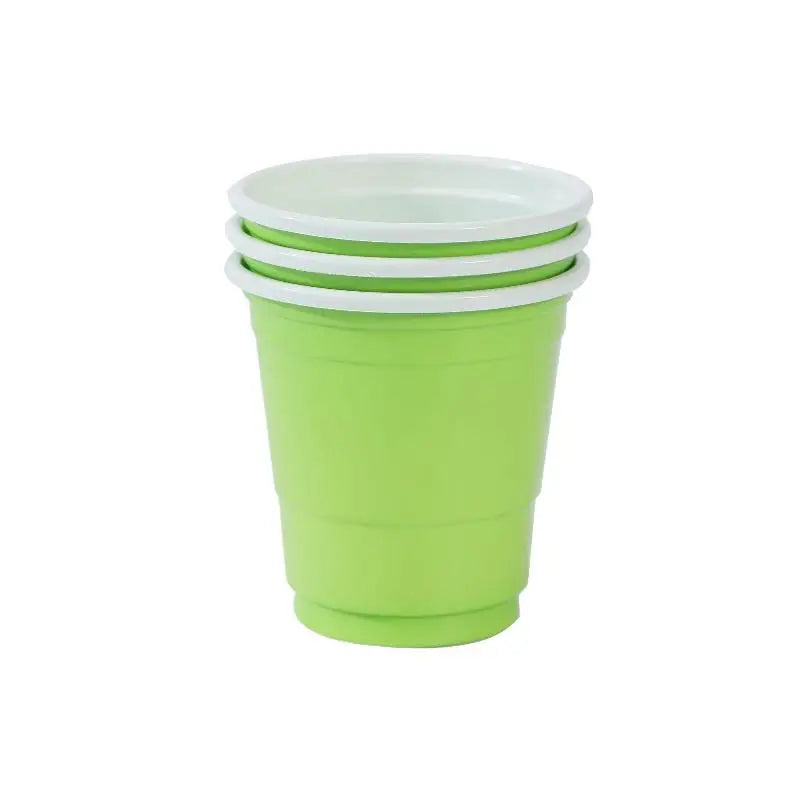 50pcs Party Disposable Plastic Cups Birthday Wedding Festival Beer Drink Soda Cups Party Game Cups - Big Tim's Magic Emporium