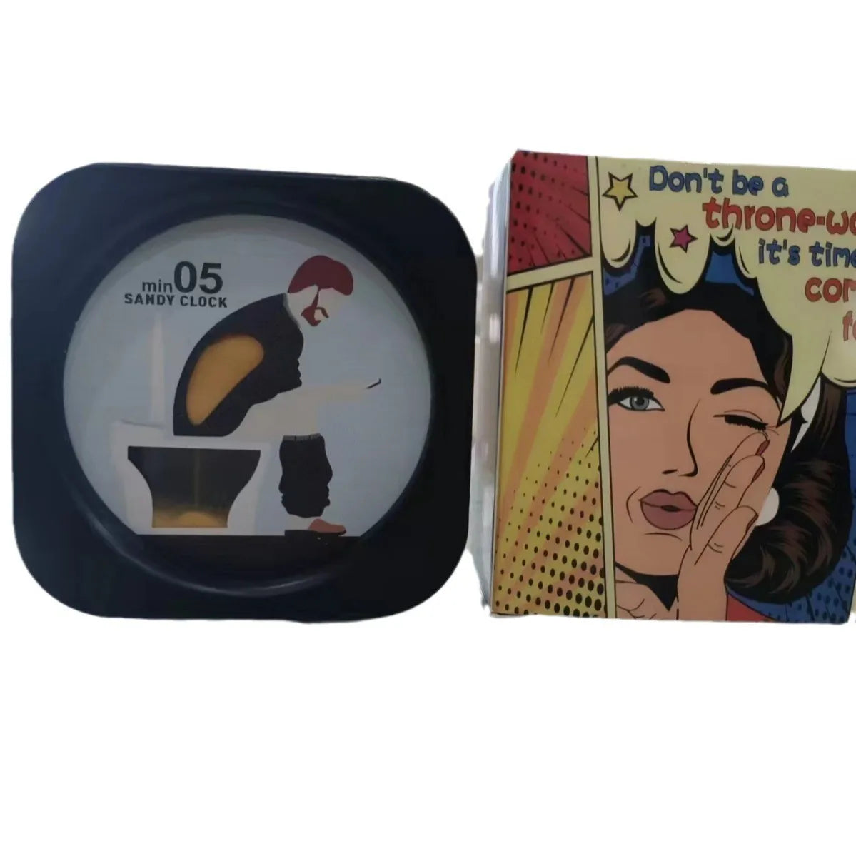 Stocking Fillers Gag Gifts Toilet Sand Poop Timer White Elephant Gifts for Husband Boys Funny Cool Prank Christmas Birthday Gift - Big Tim's Magic Emporium
