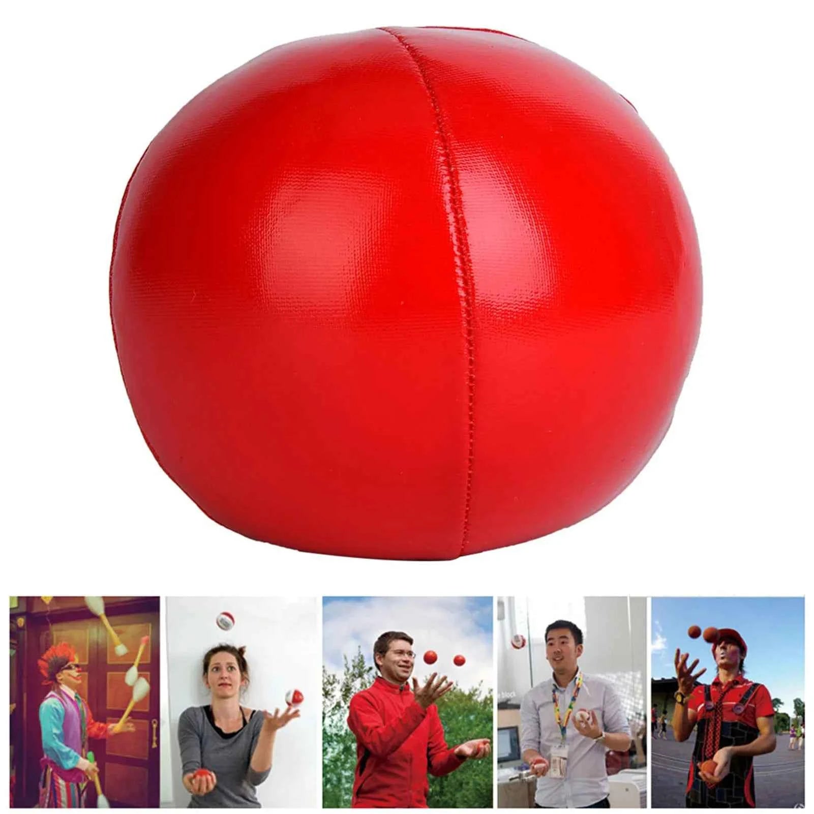 Juggling Ball for Beginner&Professionals PU Juggling Balls Clown Juggle Ball Set for Beginner&Professionals - Big Tim's Magic Emporium