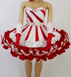 Sparkly Crystal Big Bubble Short Dress Women Prom Evening Celebrate Birthday Party Ball Gown Festival Show Performance Costume