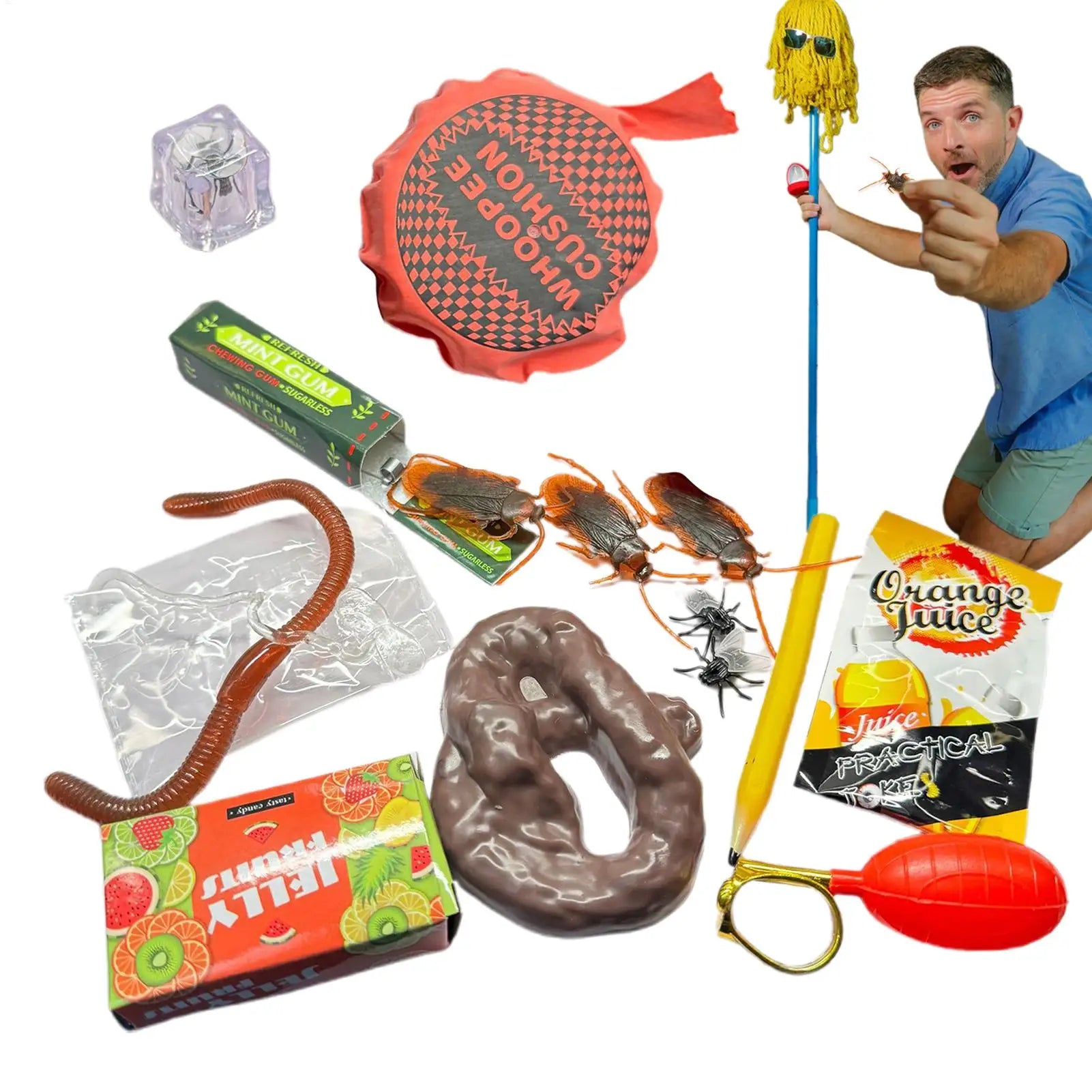 Funny Prank Kit Gag Gifts For Kids April Fools Joke Tricks Novelty Toys Practical Jokes Stuff Party Favors Pranks Accessories