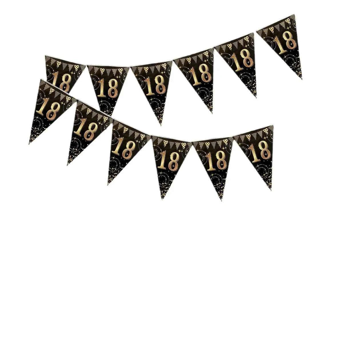 16th 60th 50 Year Happy Birthday Party Decoration Banners Supplies