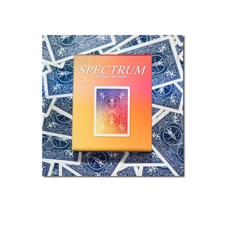 Spectrum By R.Paul Wilson (Gimmick and online instruct) Magic Trick Card Color Change Illusions Close Up Magic Props