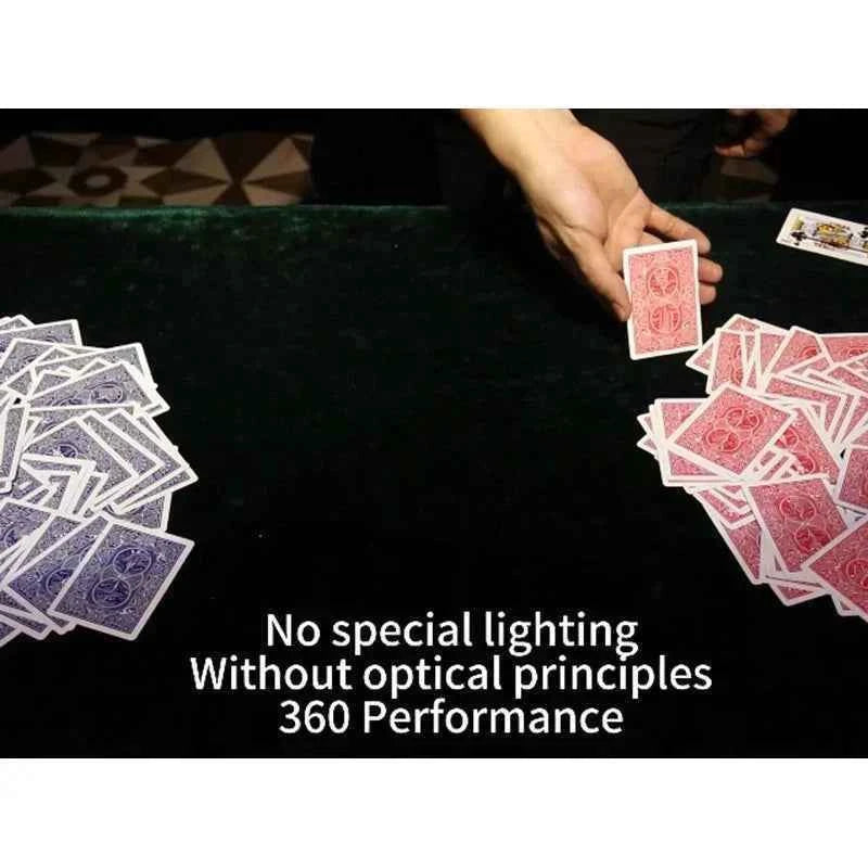 Magic Tricks Parallel Universe by J.C Visual Card Endless Change Color Change Magia Close up Gimmicks Mentalism Illusions Props