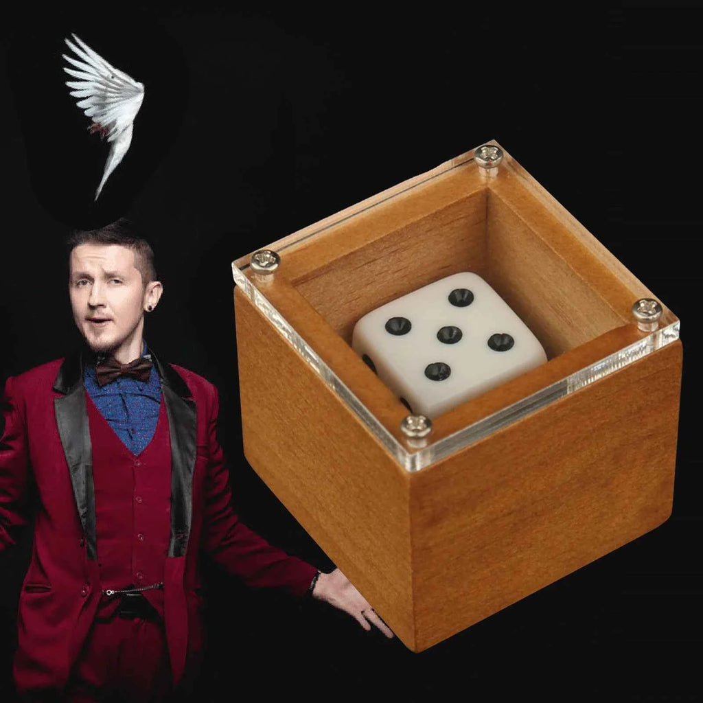 Magic Dice Magic Props Dice Trick Dot Number Change Dice Magic Stage Illusion Props Toys For Kids Adults - Big Tim's Magic Emporium
