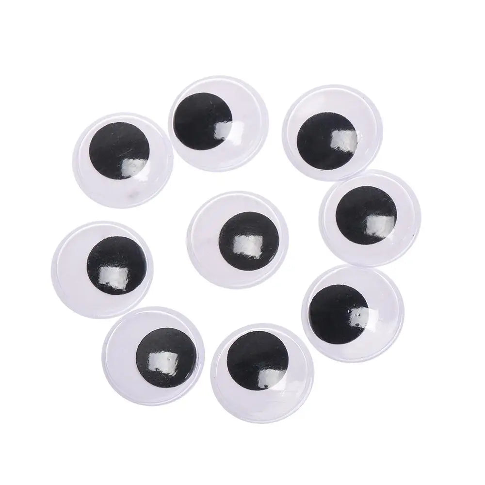 100 PCS Puppet Making DIY Craft  Parts 's Eyes Dinosaur Eye Creative gift  Accessories - Big Tim's Magic Emporium