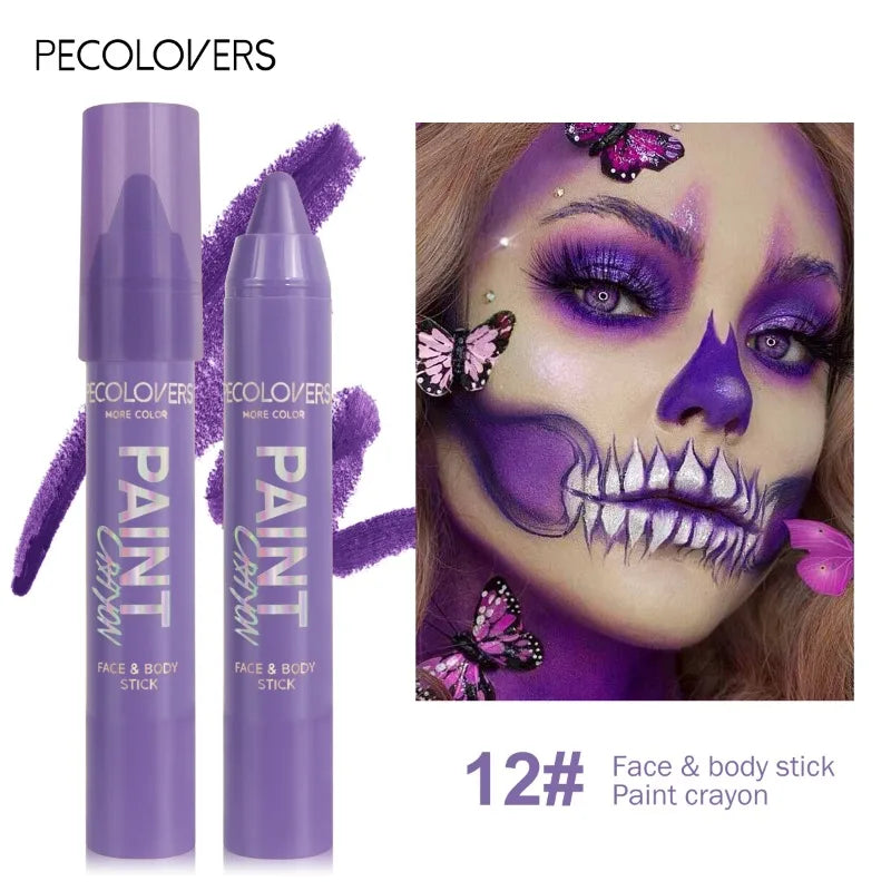 Multi-color Body Painted Makeup Pen, Face Paint, High Color Rendering, Waterproof and Sweat-proof Face Painting