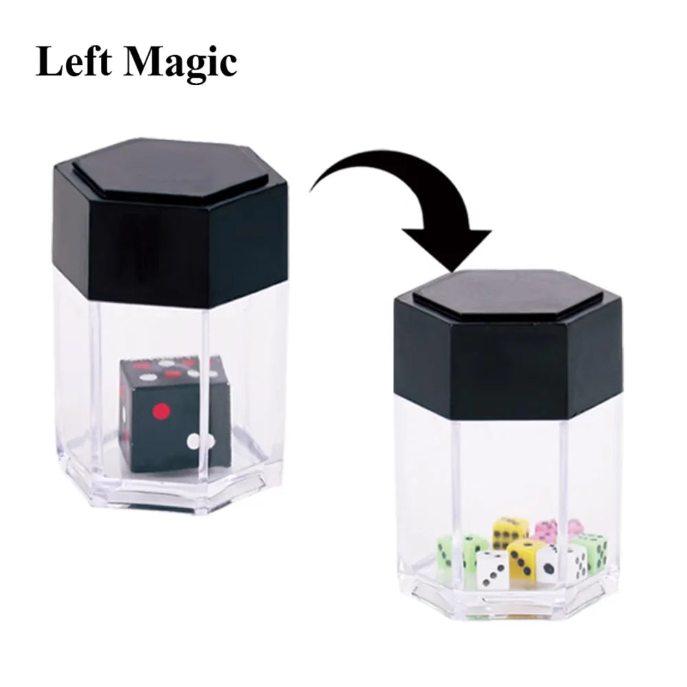 Magic Tricks Explode Explosion Dice Easy To Do Magia For Kids Close Up Street Props Mentalism Funny Joke Prank Toys