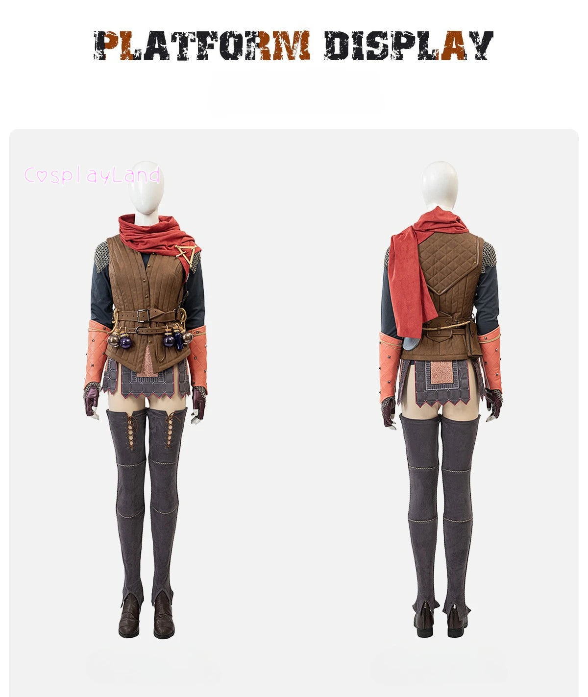Game Split Mio Cosplay Costume Women Suit Accessories Christmas Halloween Party Mio Costumes Comic Con Outfit Custom Made - Big Tim's Magic Emporium