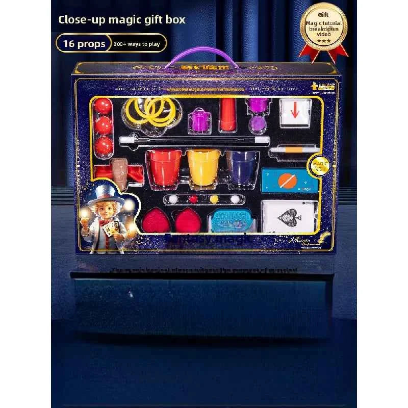 Fantastic Magic Trick Gift Box Set Awesome Poker Show Props Toy for Children Creative Birthday Present Home Party Performance - Big Tim's Magic Emporium