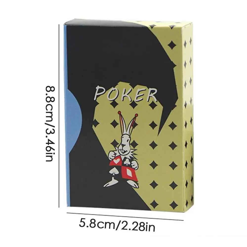 Deck Cards for Trick Beginners Deck Trick Poker Props Collectible Entertainment Poker Stage Performance Props with Instruction