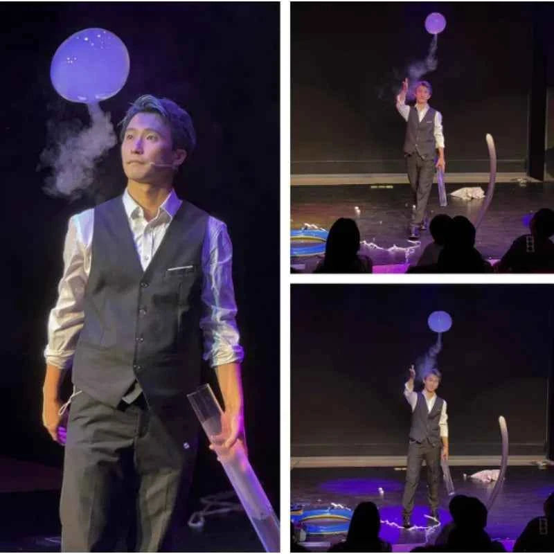 Giant Stage Magic Tricks‌ Magic Jellyfish Bubble Show Set Bubbles Parties Large Water Bubble with LED Lights Magical Magia Props - Big Tim's Magic Emporium