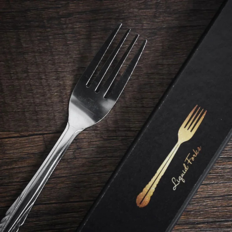 Liquid Forks Magic Tricks 10 Metal Forks Bending Professional Magician Close Up Street Gimmicks Illusions Mentalism Magia Props - Big Tim's Magic Emporium