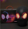 1:1 Mascara Miles Spider-Man Headgear Cosplay Moving Eyes Electronic Mask Remote Control Toys Cosplay costume Adults Kids Gift by Big Tim's Magic Emporium