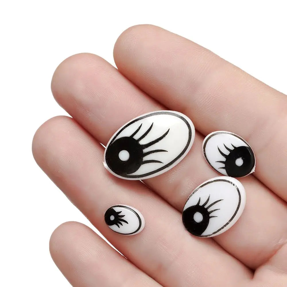 50pcs/bag Puppet Making Not Self-adhesive DIY Craft Dinosaur Eye  Accessories  Eyelash Eyes Creative gift - Big Tim's Magic Emporium