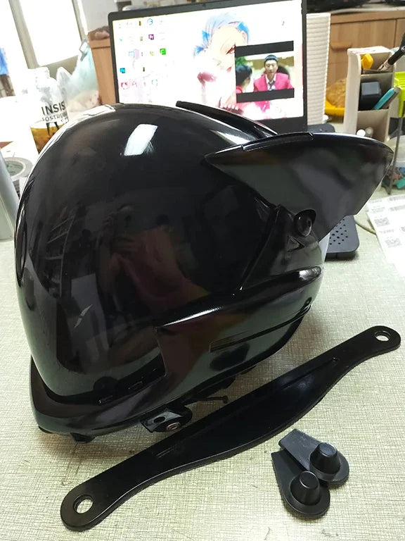 For Women Men Cos Masks Asuka Cos Langley Soryu Cosplay Helmet Anime Game Punk Makinami Illustrious Accessories Party Props Mask - Big Tim's Magic Emporium