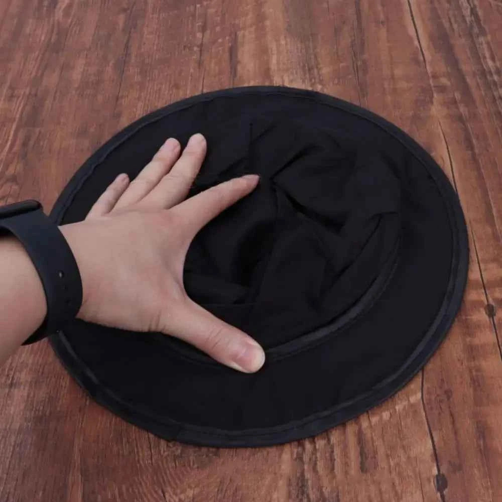 Collapsible Folding Magic Hat Magic Props Anything Appears Hat Magic Tricks Performance Black Magician Hat Props Talent Shows - Big Tim's Magic Emporium