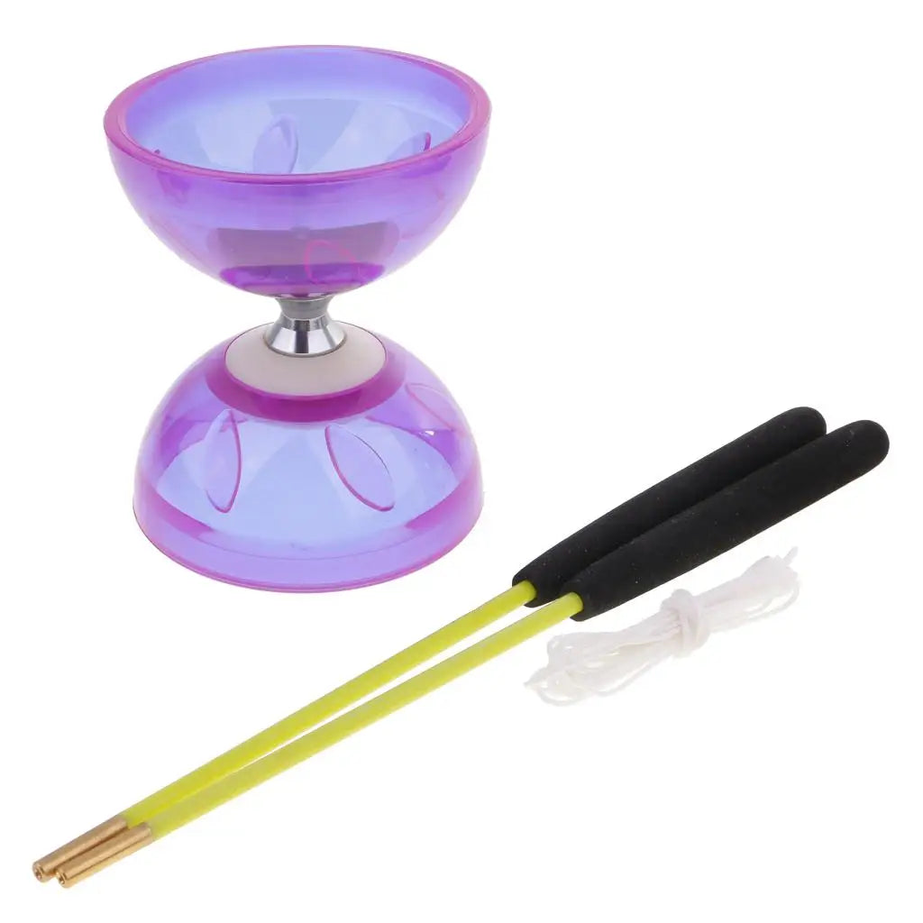 Diabolo Juggling Toy Triple Bearing Professional Ball Bearing Chinese Yo-yo for Children Adult Fun