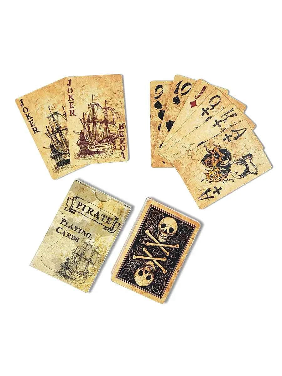 Vintage Pirate Ship Playing Cards Deck Of Cards ,Poker Cards for Party Games  Retro Poker Board Game Poker Magic Shows