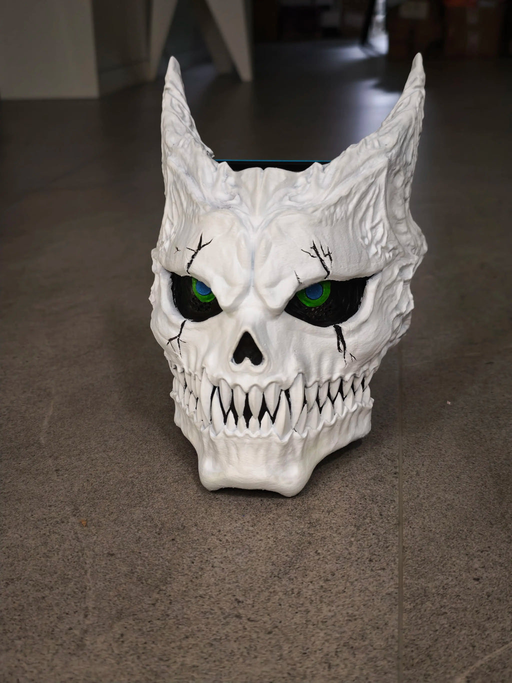 Fandao Kaiju No 8 Kafka Hibino Mask Cosplay Japan Skull Monster Helmet Defense Mask For Halloween Carnival Party Costume Props