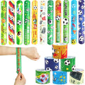 Soccer Party Birthday Party Decorat Slap Bracelets Goodie Bags Keychains Sticker Football Party Supplies Kids Boy Birthday Party