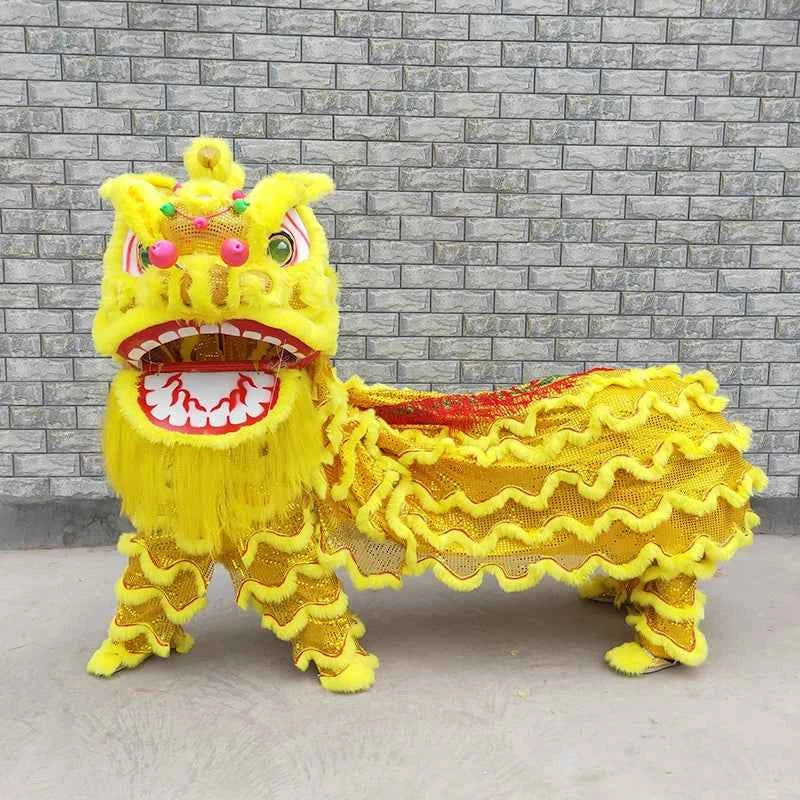 lion dance props complete set of lion dance adult full set of double single