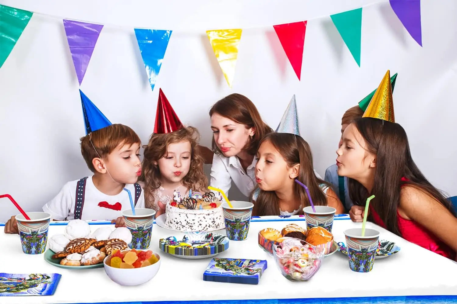 Transformers Party Favor Transformer Birthday Party Decorations Party Supplies Balloons Tablecloth Cups Plates Baby Shower Gifts - Big Tim's Magic Emporium