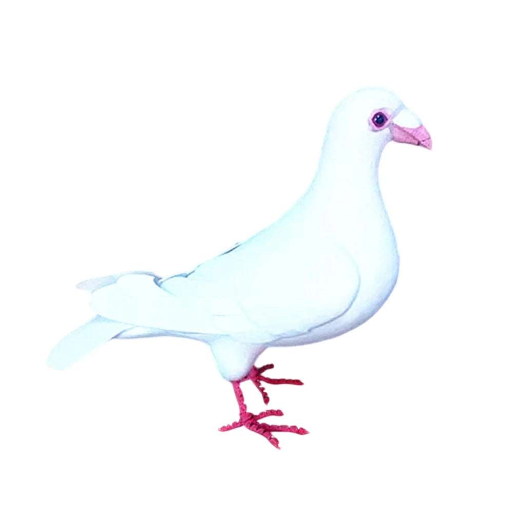 Realistic Foam Pigeon – Handcrafted Stage Magic & Decor Prop - Big Tim's Magic Emporium