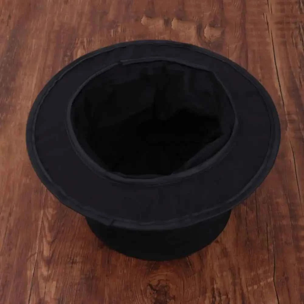 Collapsible Folding Magic Hat Magic Props Anything Appears Hat Magic Tricks Performance Black Magician Hat Props Talent Shows - Big Tim's Magic Emporium