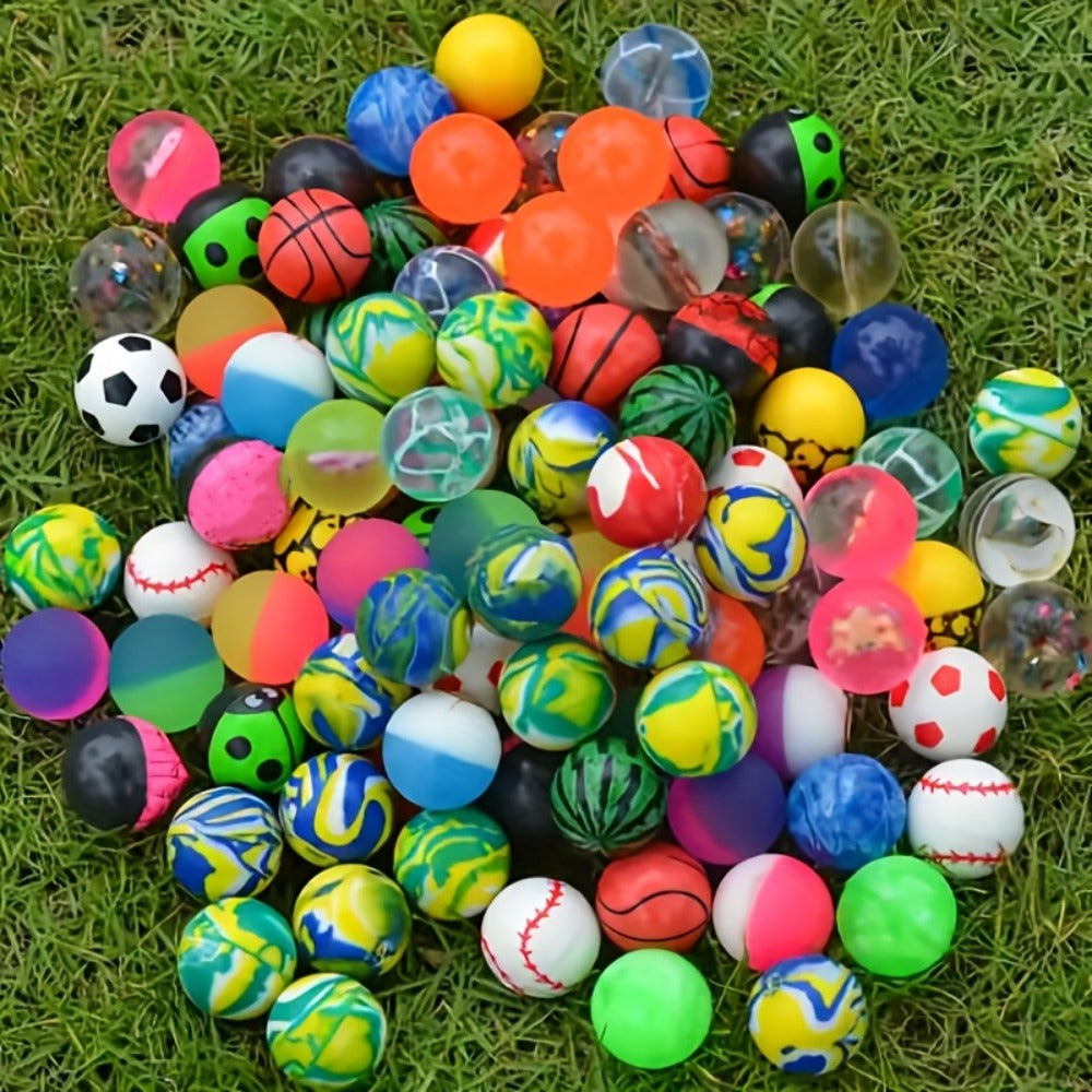 10/20PCS Bouncing Ball Toys Party Favors Birthday Gift Guests Doll Machine Accessory Children's Playground Water Buoyancy Ball