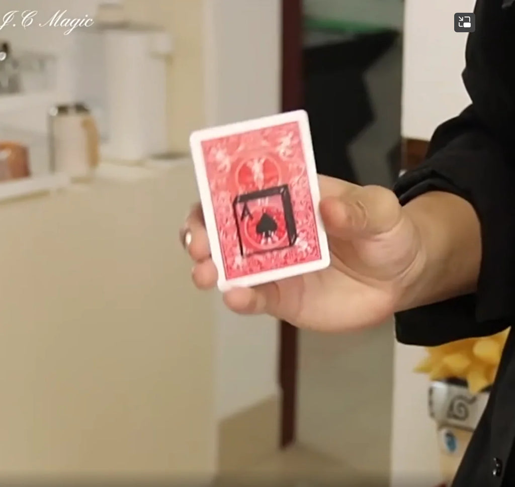 Mini Cardiographic By J.C Magic Tricks Close Up Street Illusions Gimmicks Mentalism Props Prediction Card Rising Poke Card Magia - Big Tim's Magic Emporium