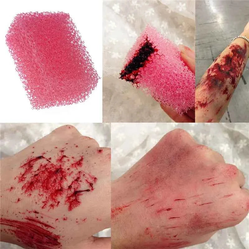 12/20 Colors Face Body Painting Fake Blood ,Halloween Professional Special Effects Makeup Kit with Wound Modeling Scar Wax