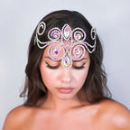 Rhinestone Headpiece Chain Tiara Jewelry