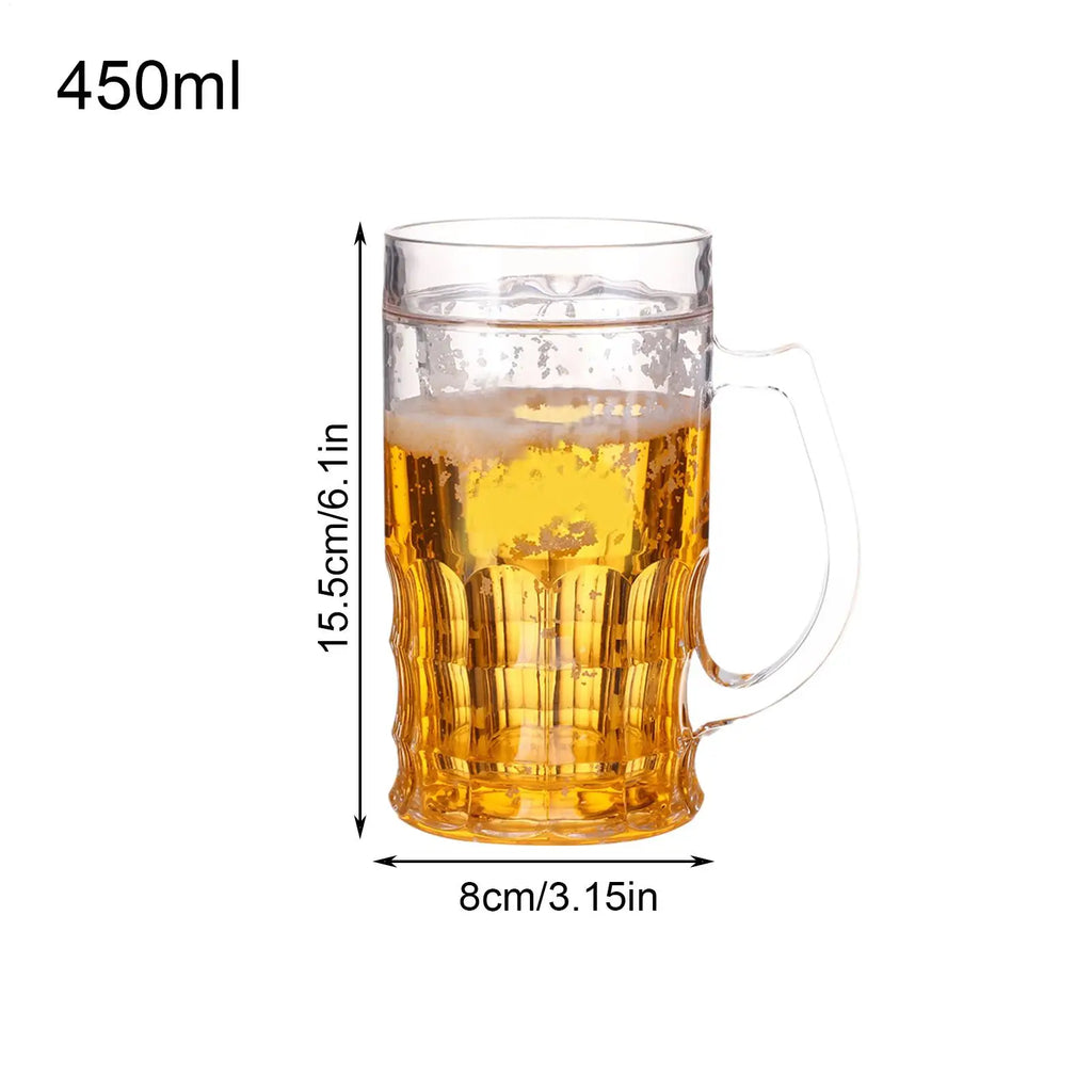 Fake Beer Mug Funny Water Cup, Novelty Prank Toy & Gag Gift for Adults Coworkers, Creative Desk Ornament for Office Home Decor - Big Tim's Magic Emporium
