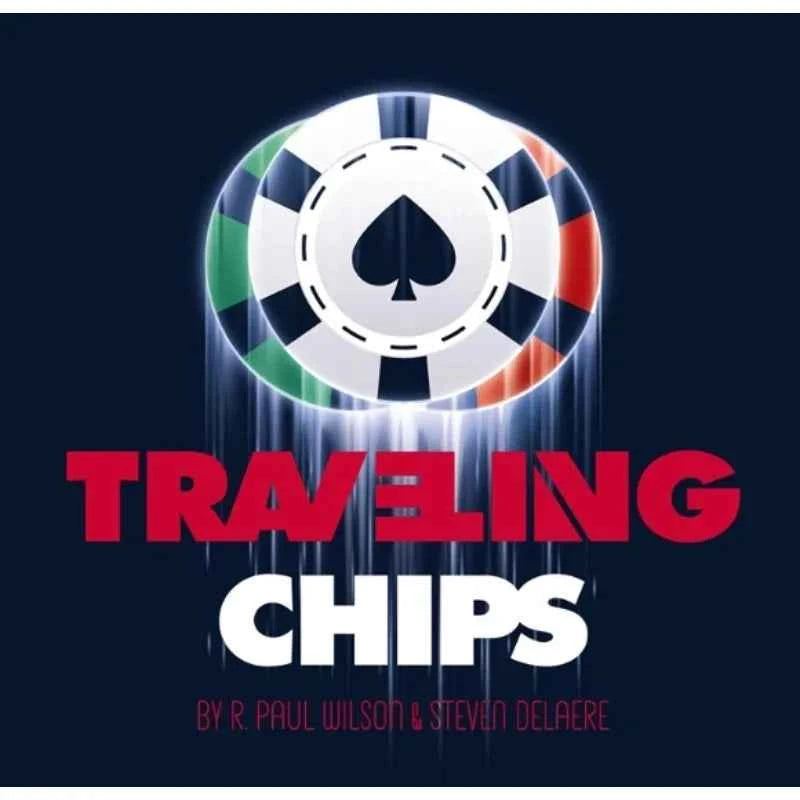 New Traveling Chips By R Paul Wilson Gimmicks Close Up Magic Tricks Illusions Professional Magician Street Bar Trick Props Funny