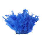 Multicolor Turkey Feather Trim Fringe Fluffy Ribbon