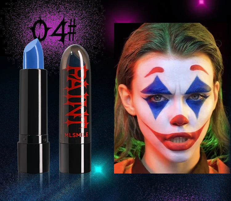 Halloween Face Body Painting Stick Cream Waterproof Light Neon Green Purple Pink Black White Paint Cream Party Art Makeup