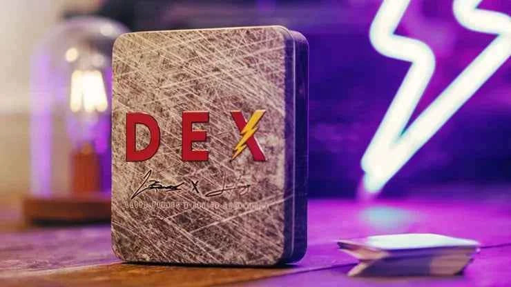 Dex by Lloyd Barnes Card Magic Trick Decks Stage Magia Illusions Street Magicians Props Professional Accessories