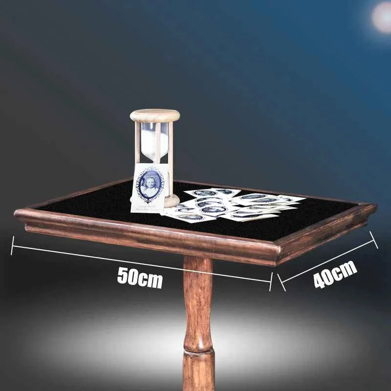 Classical Wooden Magician Table Magic Tricks Nut-brown Wooden Table Close-up Stage Magia Accessories Props Magie Desk