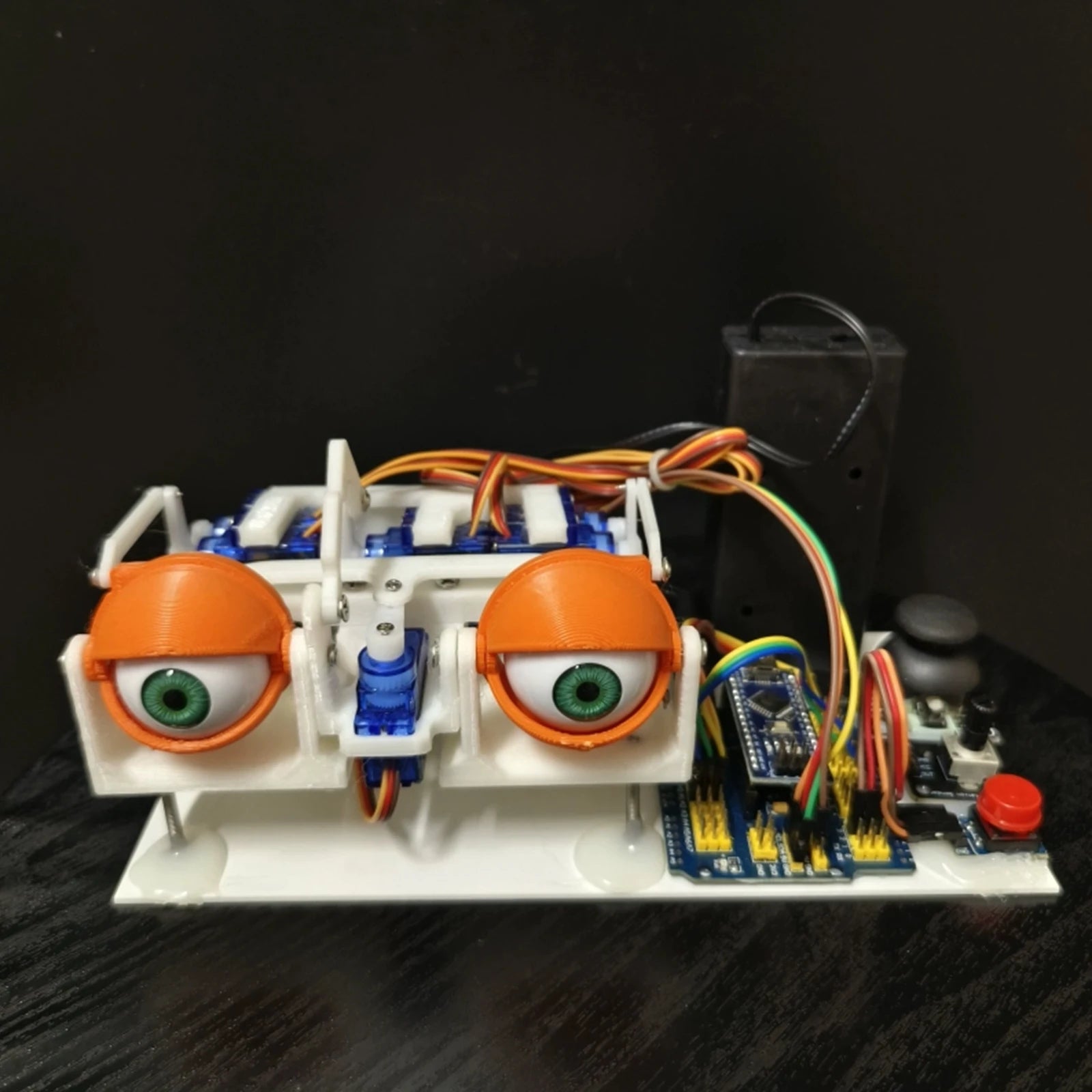 Animatronic Eyes DIY Kit for Arduino Bionic Robot SG90 Servo Joystick Control Electronic Module