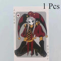 Game The Freak Circus Pierrot Cosplay Cards Paper Joker Poker Card Playing Card Friends Party Collection Prop
