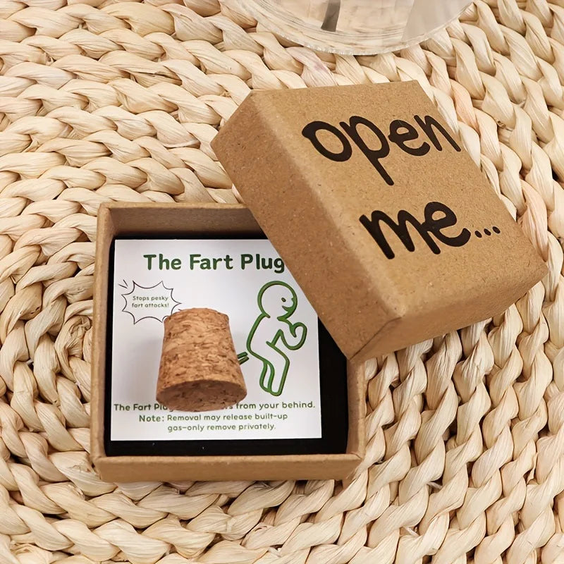 Funny Prank Gift Box with Joke Card & Cartoon Character - "Open Me" Surprise Present, Gift for Birthday, Christmas, Party - Big Tim's Magic Emporium