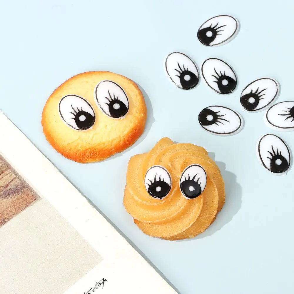 50pcs/bag Puppet Making Not Self-adhesive DIY Craft Dinosaur Eye  Accessories  Eyelash Eyes Creative gift - Big Tim's Magic Emporium