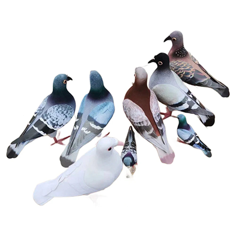 Realistic Foam Pigeon – Handcrafted Stage Magic & Decor Prop - Big Tim's Magic Emporium